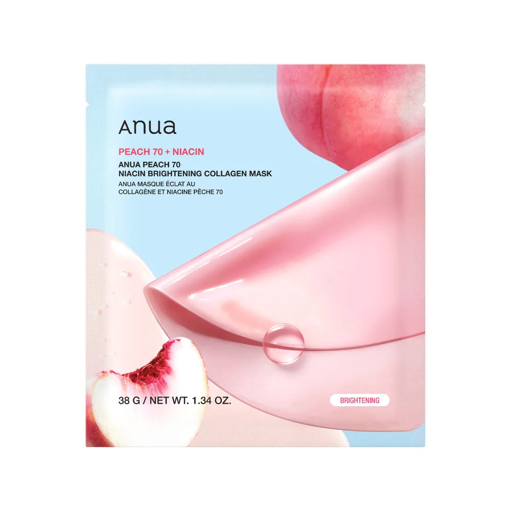 Anua - Peach 70 Niacin Brightening Collagen Mask