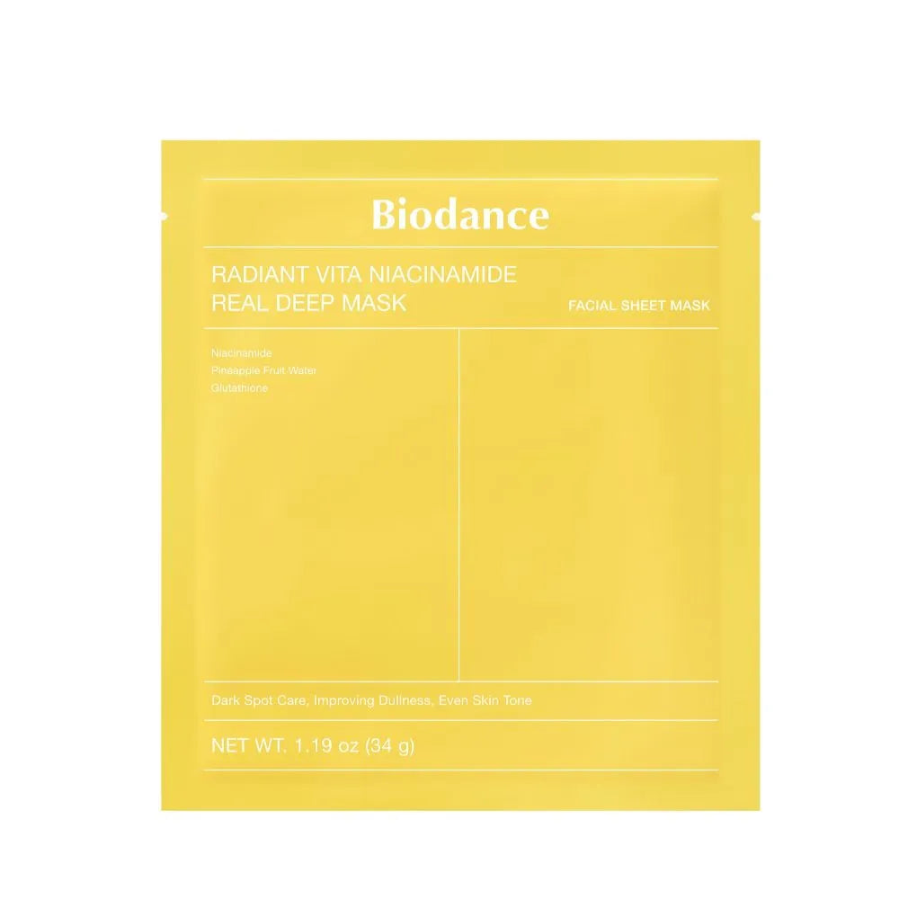 BIODANCE - Radiant Vita Niacinamide Real Deep Mask