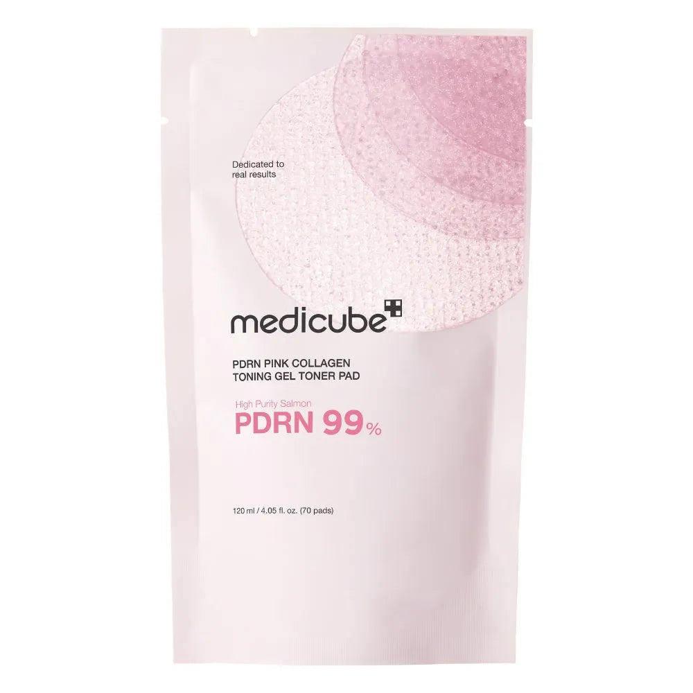 Pdrn Pink Collagen Toning Gel Toner Pad