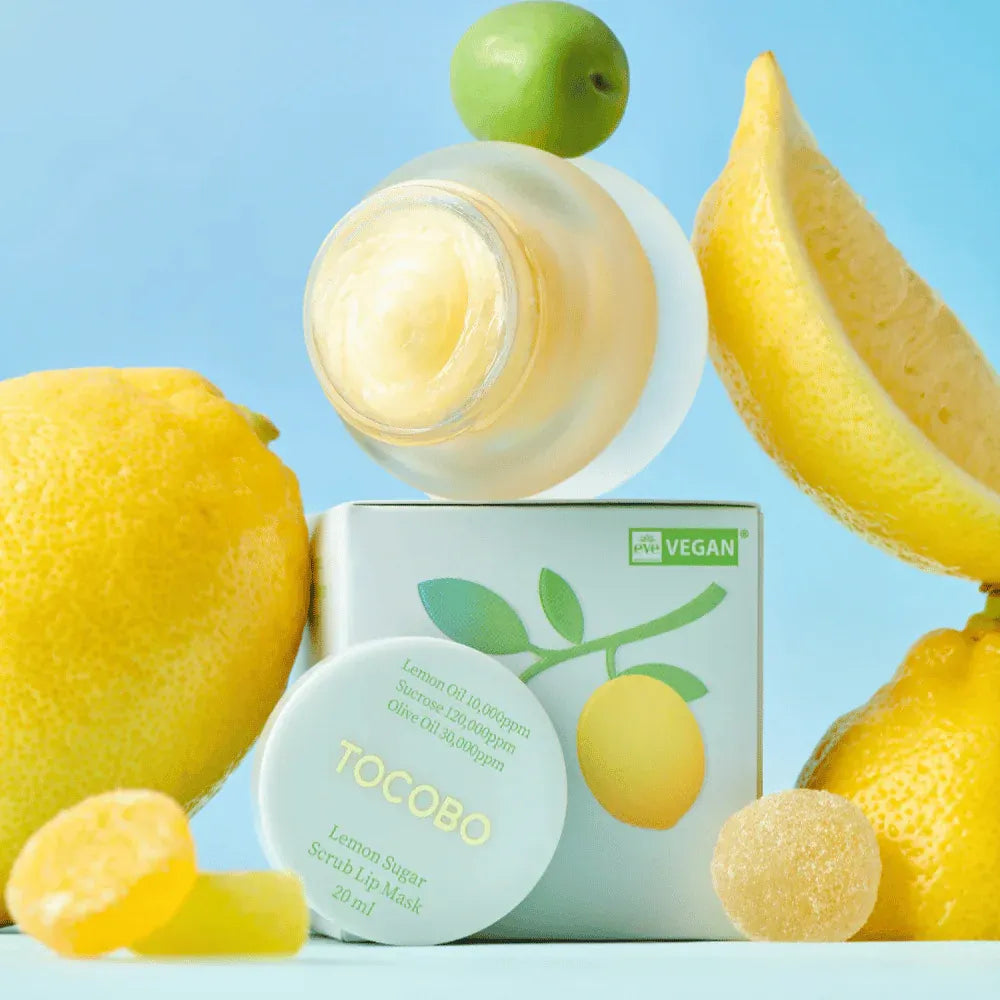 Lemon Sugar Scrub Lip Mask